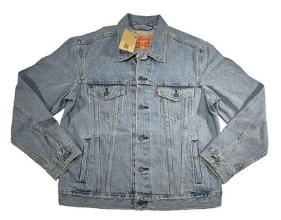 Levi s Men s Type III Trucker Denim Jacket Large Light Stonewash NWT 72334-0131