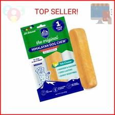 Himalayan Dog Chew Original Yak Cheese Chew, 1 Medium Stick, 2.3 oz, Gluten Free