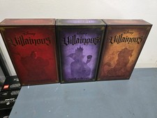 Disney Villainous Board Game Lot Base Game + 3 Expansions Ravensburger Complete