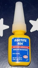 Loctite 404 Instant Adhesive Henkel 0.33oz / 9.3g  One Bottle  135465