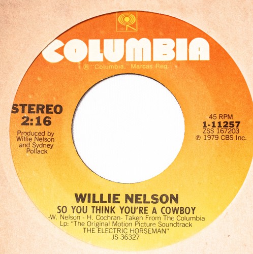 Willie Nelson Lot of 13 -45s Sweet Memories Midnight Rider Uncloudy Day Septembe - Picture 16 of 23