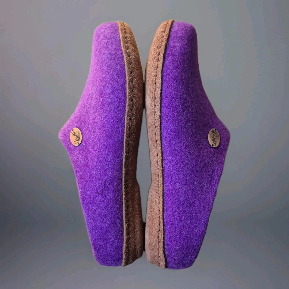 ZAPATILLAS CLÁSICAS WOOLFIT/PÚRPURA (PÚRPURA)/EU TALLA 36/US MUJER 5/USADAS Foto 2 de 4