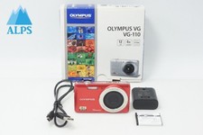 OLYMPUS VG-110 12.0MP Compact Digital Camera Red w/ Box 260706k