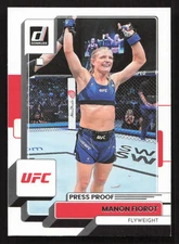 2023 Donruss UFC Manon Fiorot Press Proof Silver #45 Card