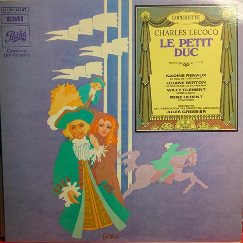 LECOCQ-LE PETIT DUC-RENAUX-GRESSIER-ORIGINAL 1972 PATHE REC VINYL-USED-FRANCE - Picture 1 of 5