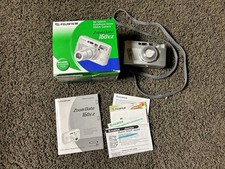 Fujifilm Zoom Date 160EZ Film Camera 35mm In Box - Untested As-is PARTS