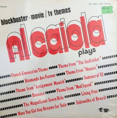 Al Caiola Blockbuster   Movie/TV Themes Two Worlds Vinyl LP