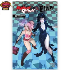 Harley Quinn X Elvira #2 Cvr D Ben Caldwell Variant (2025)