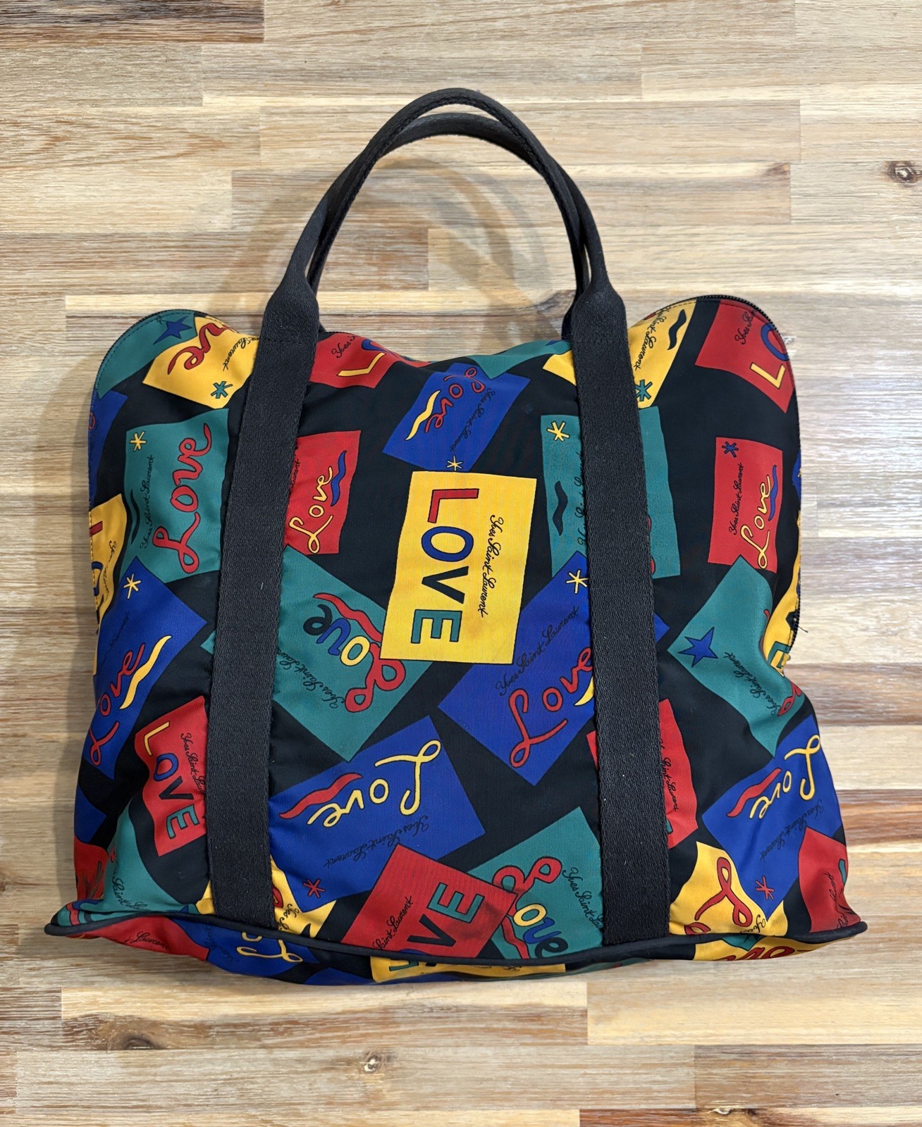 Borsa YSL Yves Saint Laurent collezione LOVE anni 80