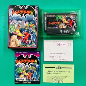 Unused Red Arremer II Famicom NES Japan CAPCOM Rare FC Game With box From Japan