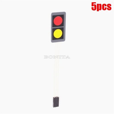 5Pcs 1X2 Matrix Array 2Key Membrane Switch Keypad Keyboard 1*2 Keys New Ic el
