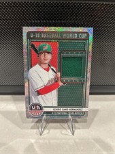 2023 Panini USA Stars And Stripes Ichiro Cano Hernandez U-18 World Classic Relic