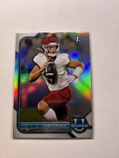 2022 Bowman University Chrome Refractor #78 Jake Haener 