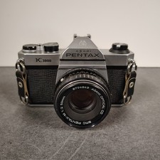 Pentax Asahi K1000 Camera w/ 50mm lens F 1.2