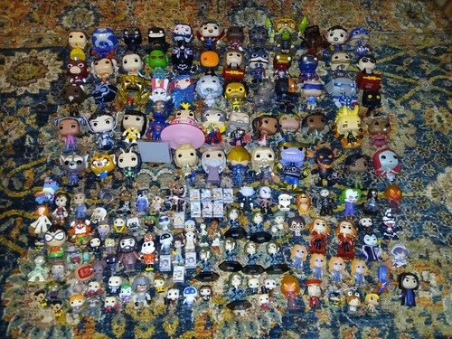 Funko Pop Lot Minis Stranger Things FNAF TMNT Marvel Disney DC HUGE HP 150+ Pcs