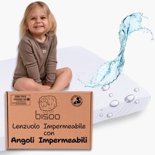 Bisoo Lenzuolo Magico 70x140 per Lettino Bambini. Lenzuola Culla in