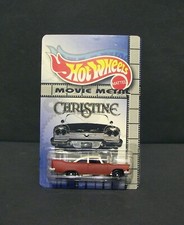 Custom Hotwheels Plymouth Fury And Package Of Movie Metal Christine Bloody