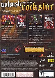 Guitar Hero & Guitar Hero II Dual Pack (Sony PlayStation 2, 2007)