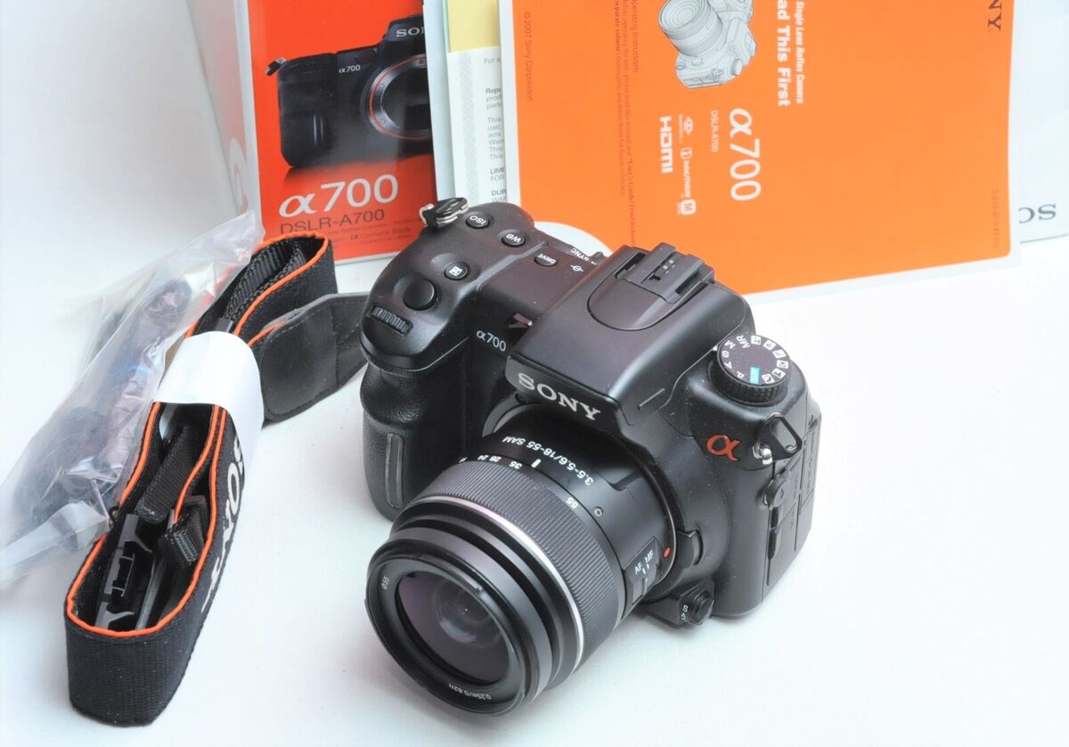 Sony DSLR-A700 alpha Digital SLR W/18-55mm Lens | eBay Sony DSLR-A700 alpha Digital SLR W/18-55mm Lens | eBay