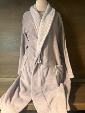 Ulta Plush Belted Robe L/XL Lavender POCKETS, SOFT, WARM NO BELT INCLUDED