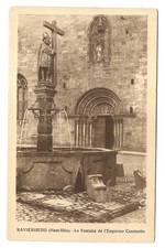 kaysersberg la fontaine de l'empereur constantin