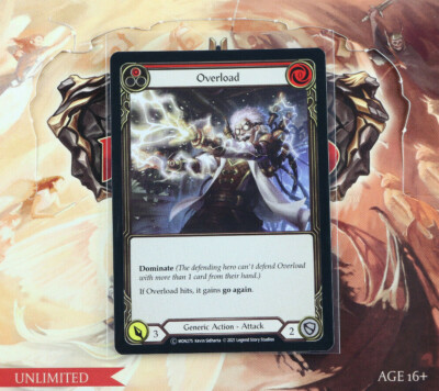 Flesh And Blood Overload (1) Standard Unlimited MON275 Monarch | eBay