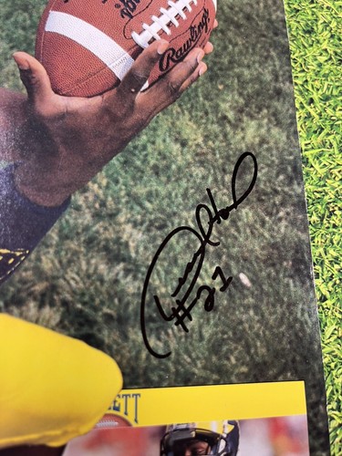Desmond Howard Signed Magazine Beckett Auto JSA Michigan Wolverines - Picture 2 of 5
