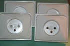 Arnould 1001 Lot 4 Sockets 2P +T White