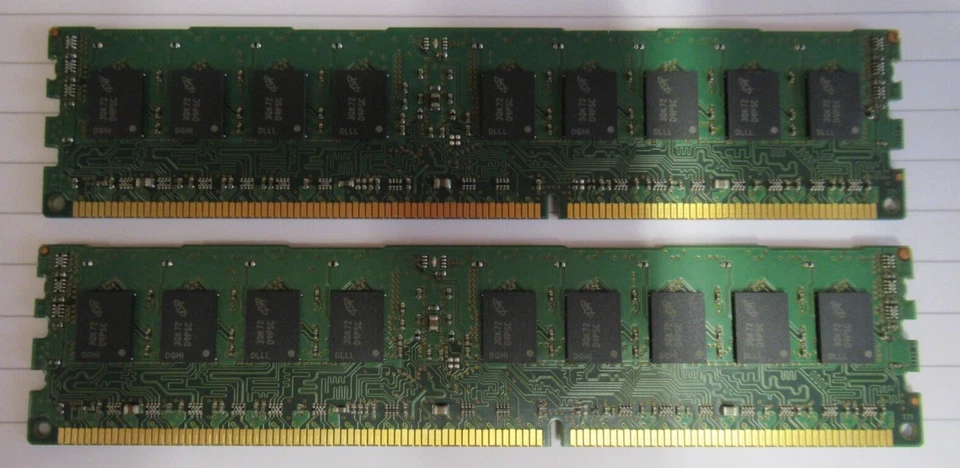 Micron MT18JSF51272PZ-1G6K1HI 8GB 2x4GB PC3-12800 DDR3-1600MHz CL11 240P Memory - Image 2 of 4