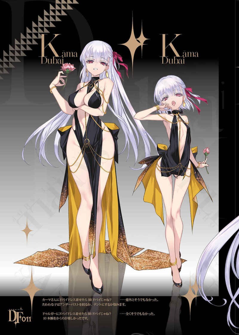 C105 c104 chocolate shop fgo Melusine Dubaifix art book 3 set fate