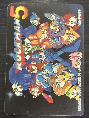 No.88 1992 Carddass Rockman 5 Prism Rare BANDAI Capcom | eBay