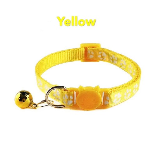 10 Pcs Dog Cat Puppy Kitten Collar Pet Adjustable Neck Strap Nylon Buckle Bell - Picture 31 of 48