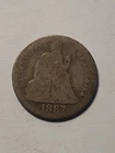 1887 LIBERTY SEATED DIME