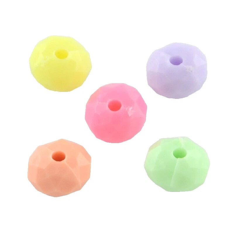 Acrílico Facetas Espaciador Perlas y Stoppers