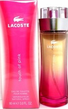 LACOSTE TOUCH OF PINK EDT Spray FOR WOMEN 3.0 Oz / 90 ml BRAND NEW ITEM IN BOX 