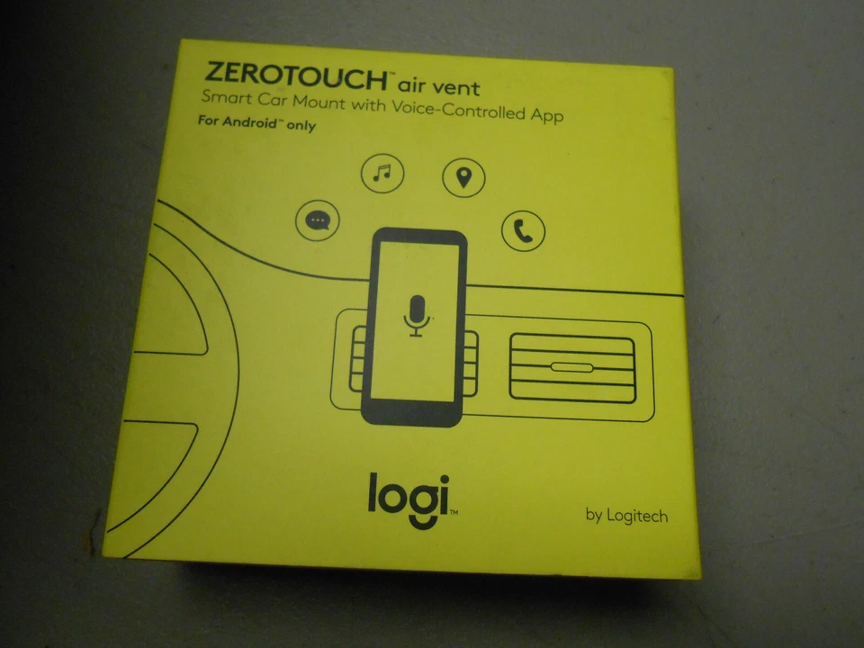  Logitech Zerotouch air vent Smart car mount # 989-000181 ( Red) - Image 3 of 3