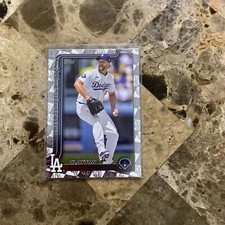 2025 Topps Series 1 Clayton Kershaw Spring Training CACTUS Foil Card #146 B-13