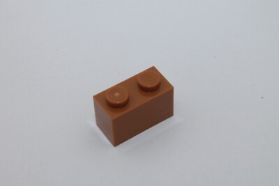 Lego 10x Basic Steine 1x2 bricks 3004 mittel medium nougat