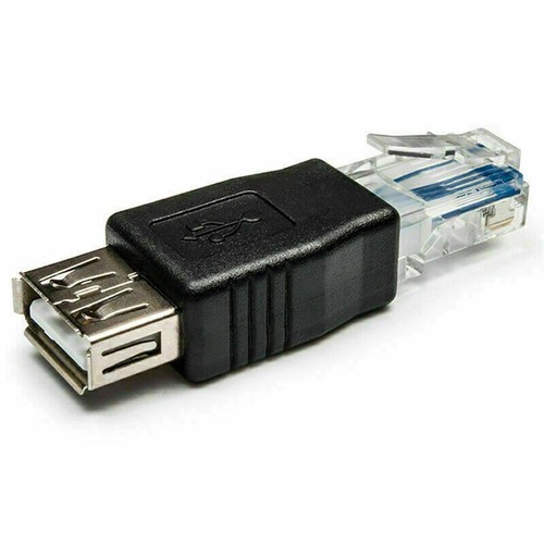 Adaptateur USB 2.0 Type A femelle vers RJ45 mâle PC Ethernet LA=`~. - Afbeelding 5 van 6