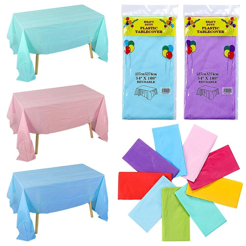 Discover more than 80 decorative plastic tablecloths best vova.edu.vn
