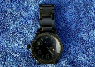 Nixon 51-30 Tide Black on Black, Mens Watch