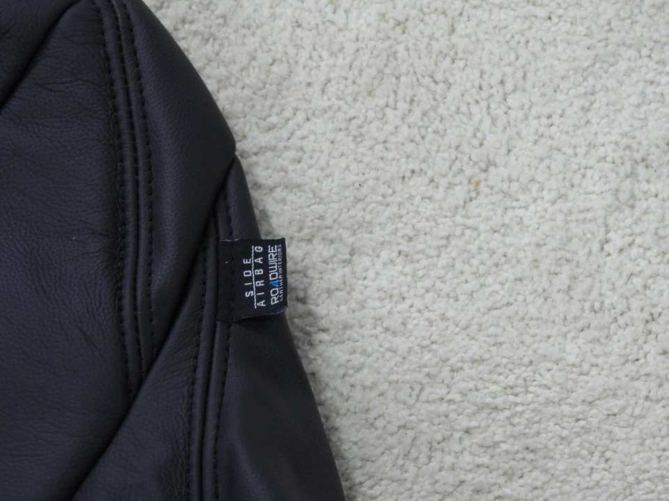 Кожаные чехлы на сиденья подходят для Dodge Dart SXT 2014-2016 годов выпуска черные Roadwire11 - Изображение 3 из 4