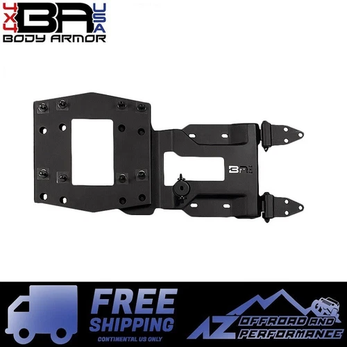 Body Armor Rear RTC Reinforced Tire Carrier for '18-Newer Jeep Wrangler JL / JLU