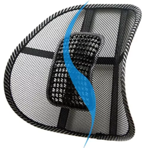 2Pcs Mesh Backrest Waist Support Car Seat Cushion Truck Lumbar Support Ventilate - Picture 5 of 13