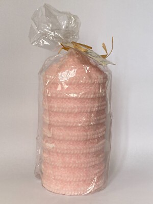 EDG Enzo De Gasperi 26 Hours Pink Wool Moccolo Candle