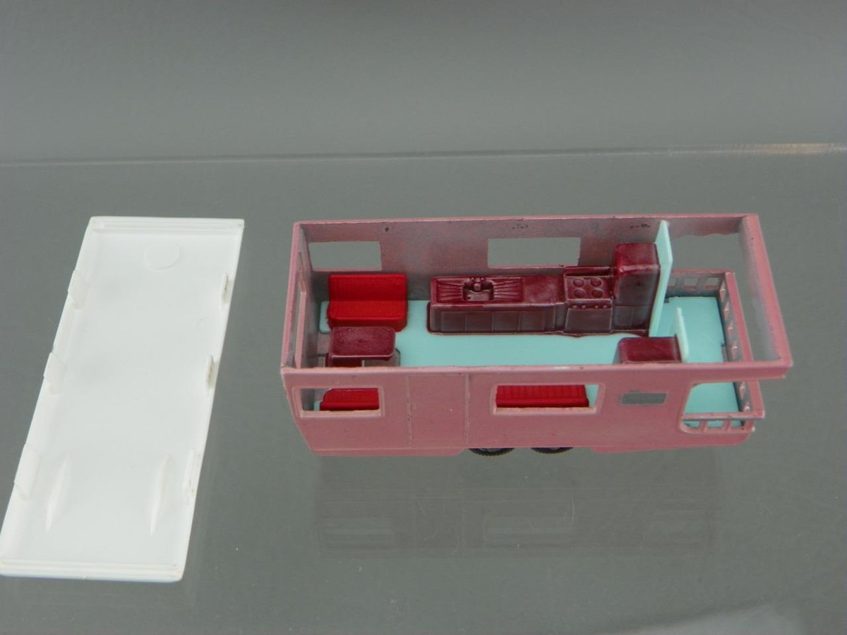 Vintage 1960s Matchbox Lesney No.23 Diecast 1/64 Pink Trailer