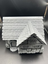 Commoner House 3D printed for Dungeons and Dragons or Pathfinder RPG games