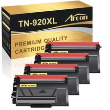 4PK TN920XL Toner Compatible With Brother TN920 HL-L6210DW L6415DW MFC-L5915DW