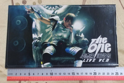 新加坡压制周杰伦Jay Chou 2002 The One 演唱会Live 2VCDs+演唱