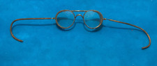 Vintage AO 72 Wire Frame Safety Motorcycle Glasses No. 2 lenses